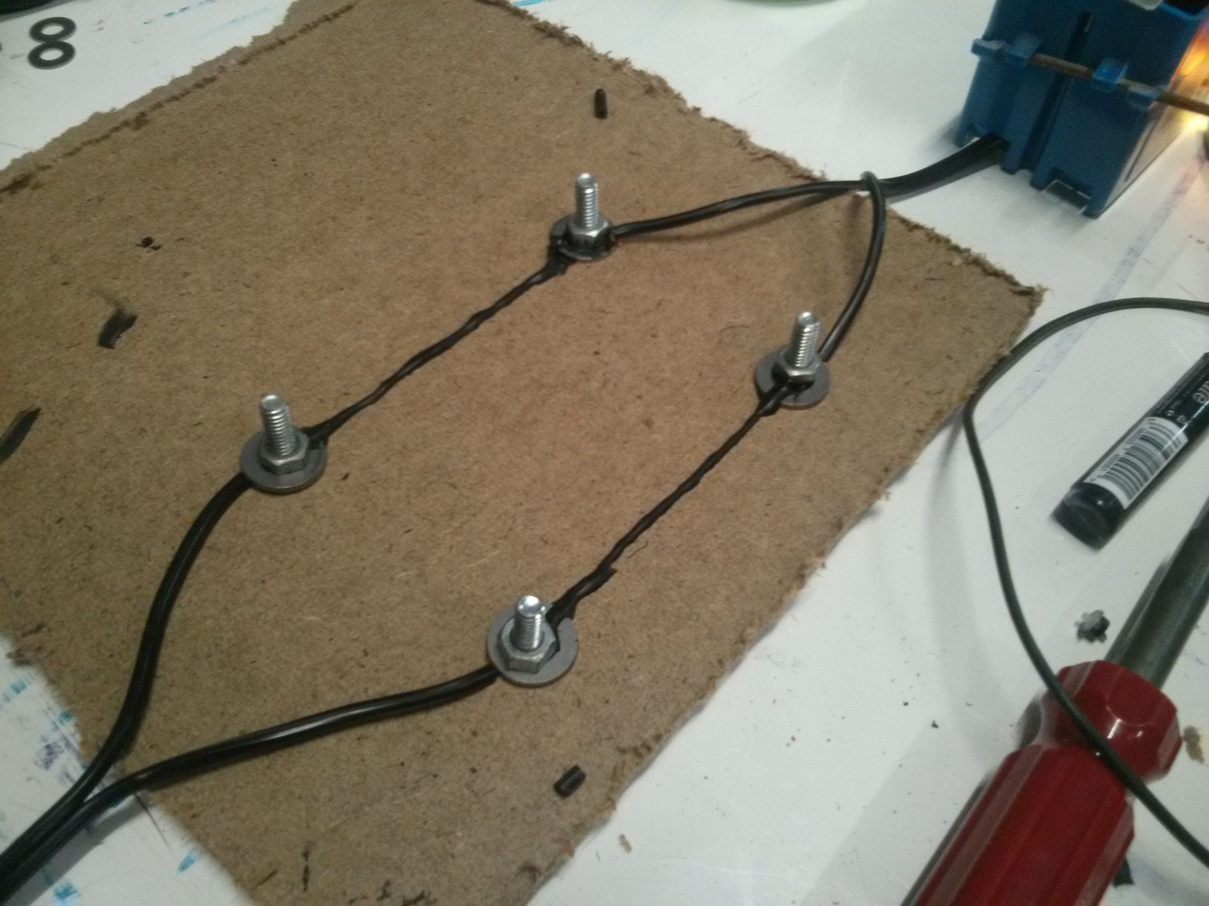 Testing Bare Conductive Paint at Higher Voltages and Currents