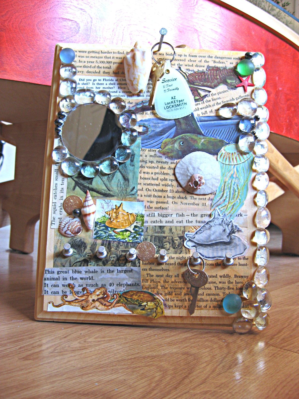 KEY DANGLER +/- Mirror for Self Evaluation (How to Make)