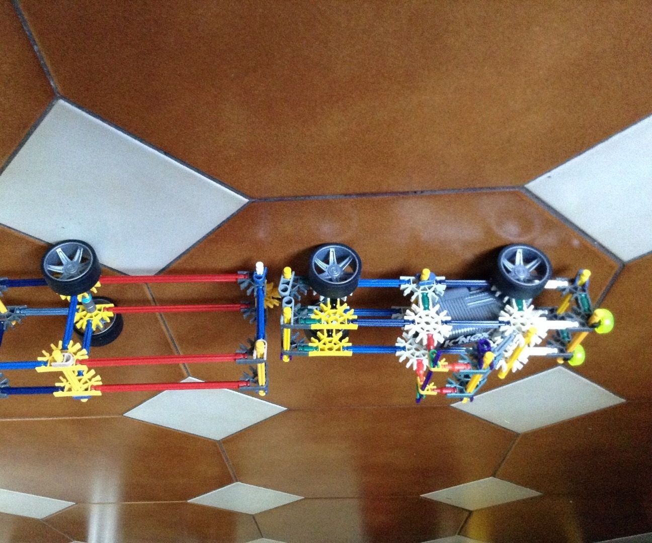 K'NEX truck and trailer 