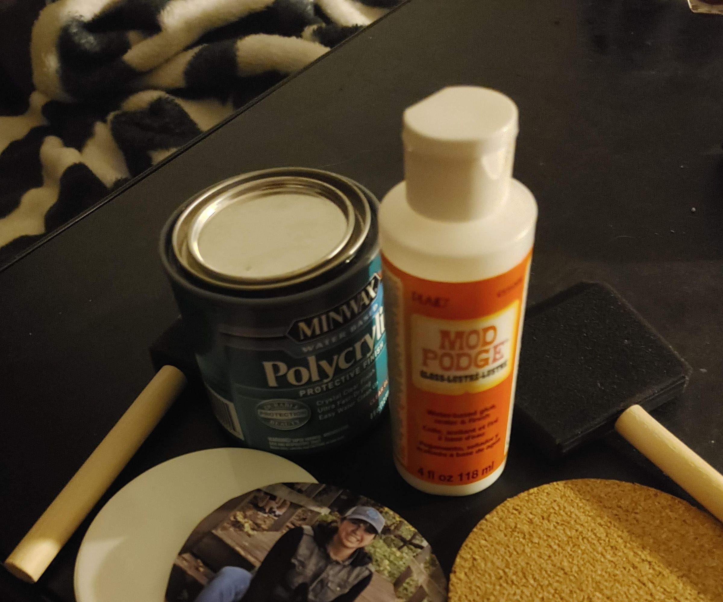 How to Make Picture Coasters 
