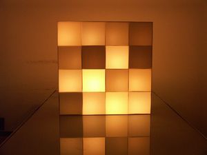 Glittering Candle Screen