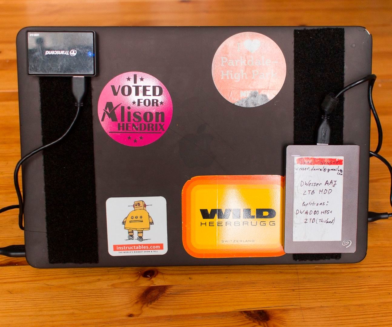 Better Laptops Through Velcro