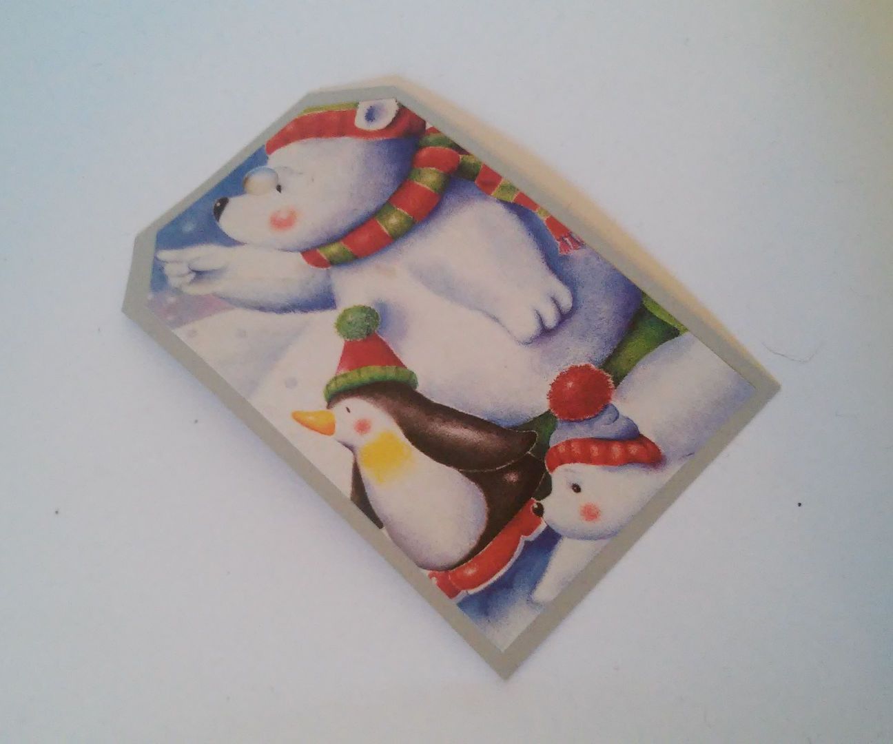 Gift Tags From Old Christmas Cards