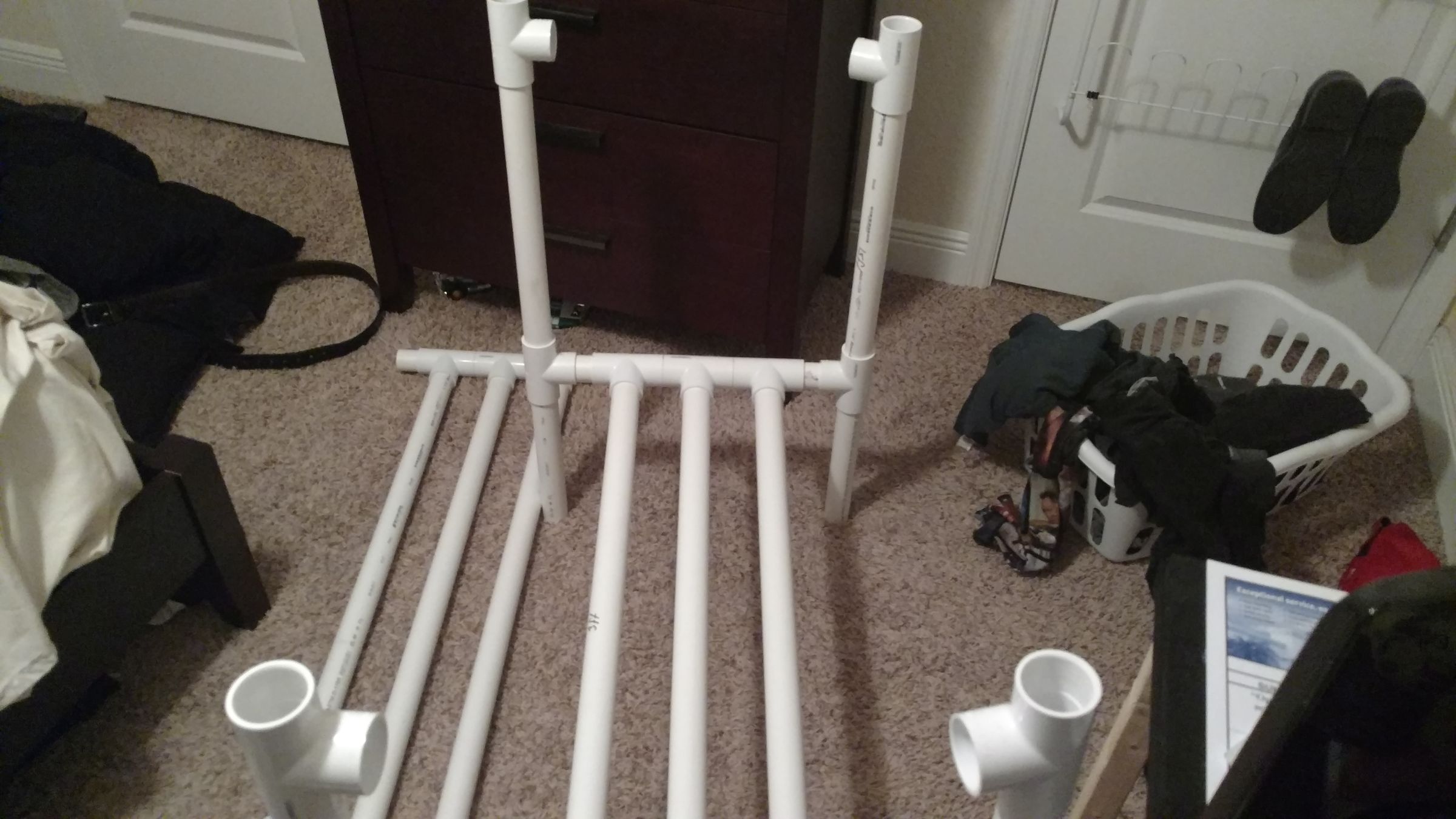 PVC Pipe Shoe Rack : 7 Steps (with Pictures) - Instructables