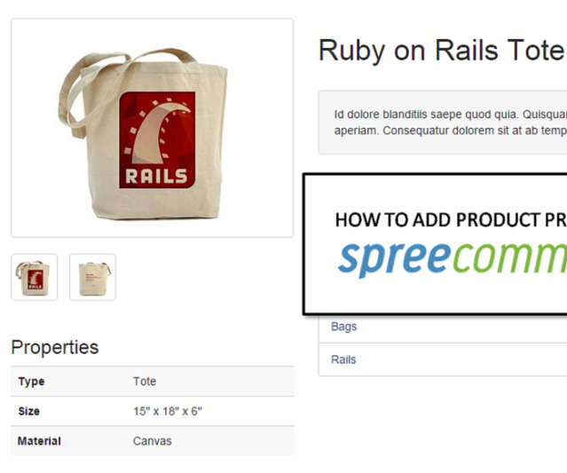 How to Add Product Properties in Spree Commerce