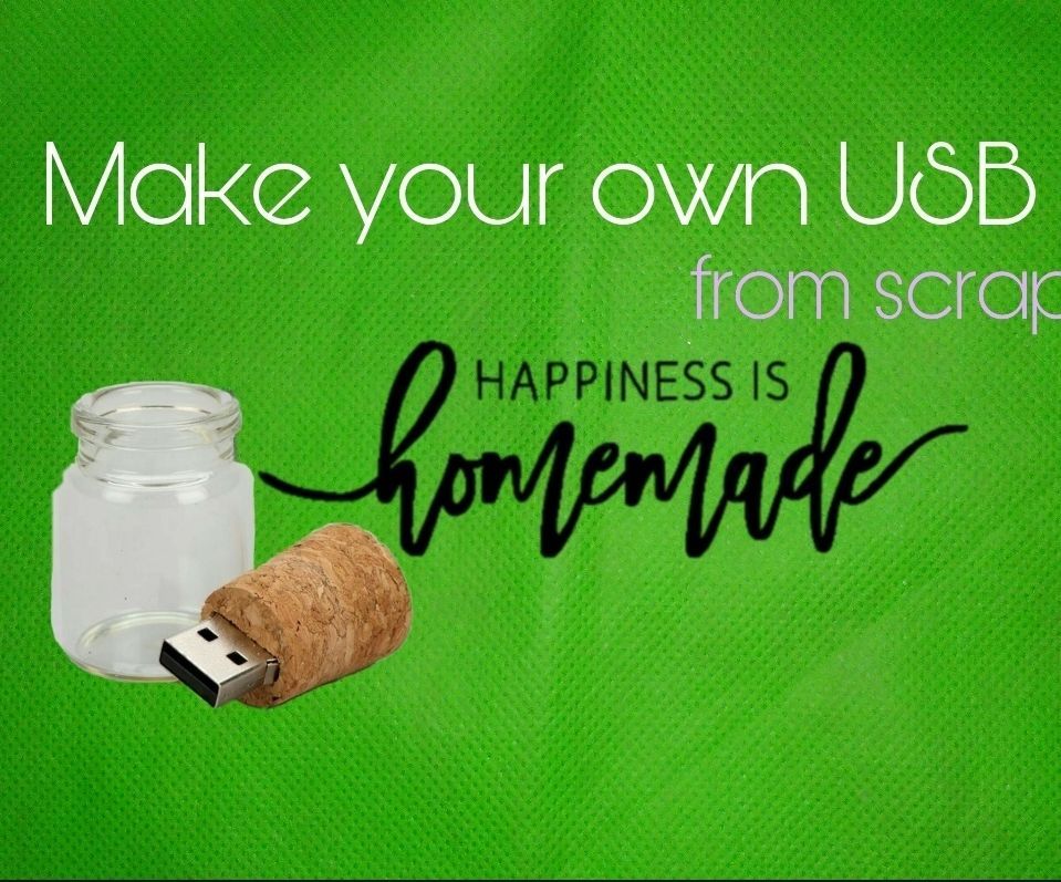 Usb From Scrap Cardboard and Wires