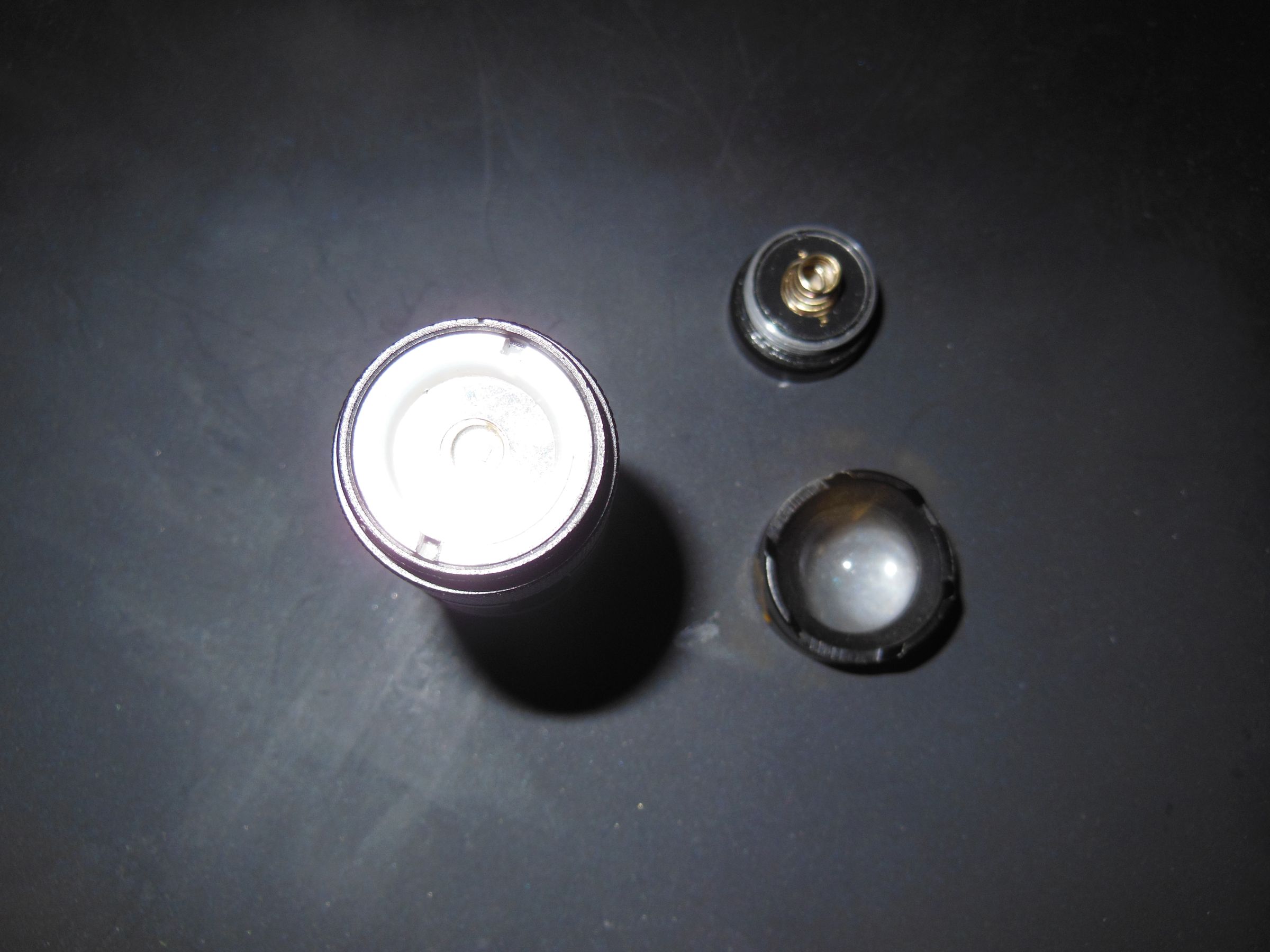 Make a Replacement Inductor Coil Fix a Cree LED UltraOK ZS-2 Flashlight ...