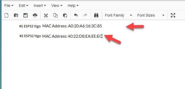 Getting the MAC Address