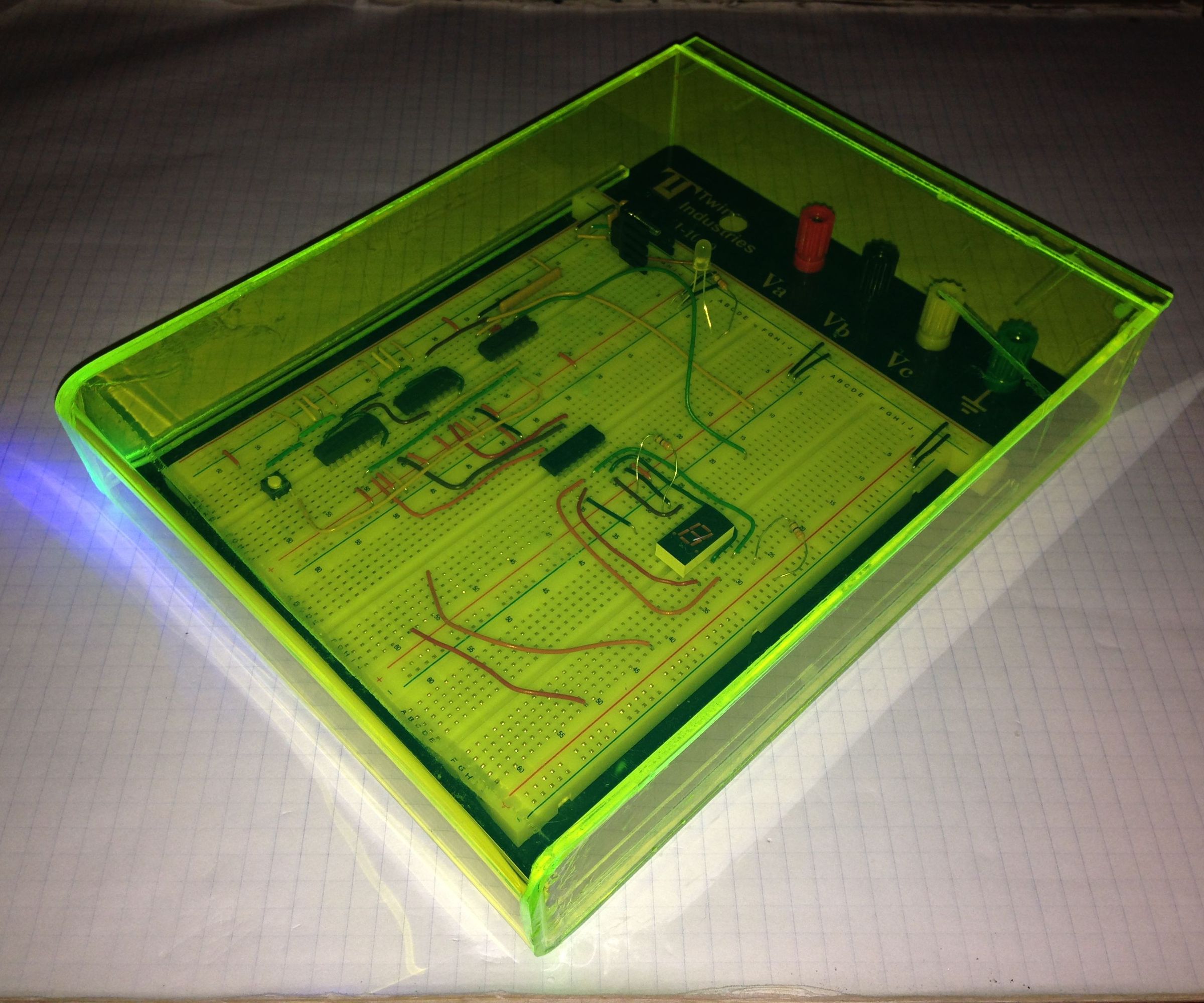 Acrylic Breadboard Case