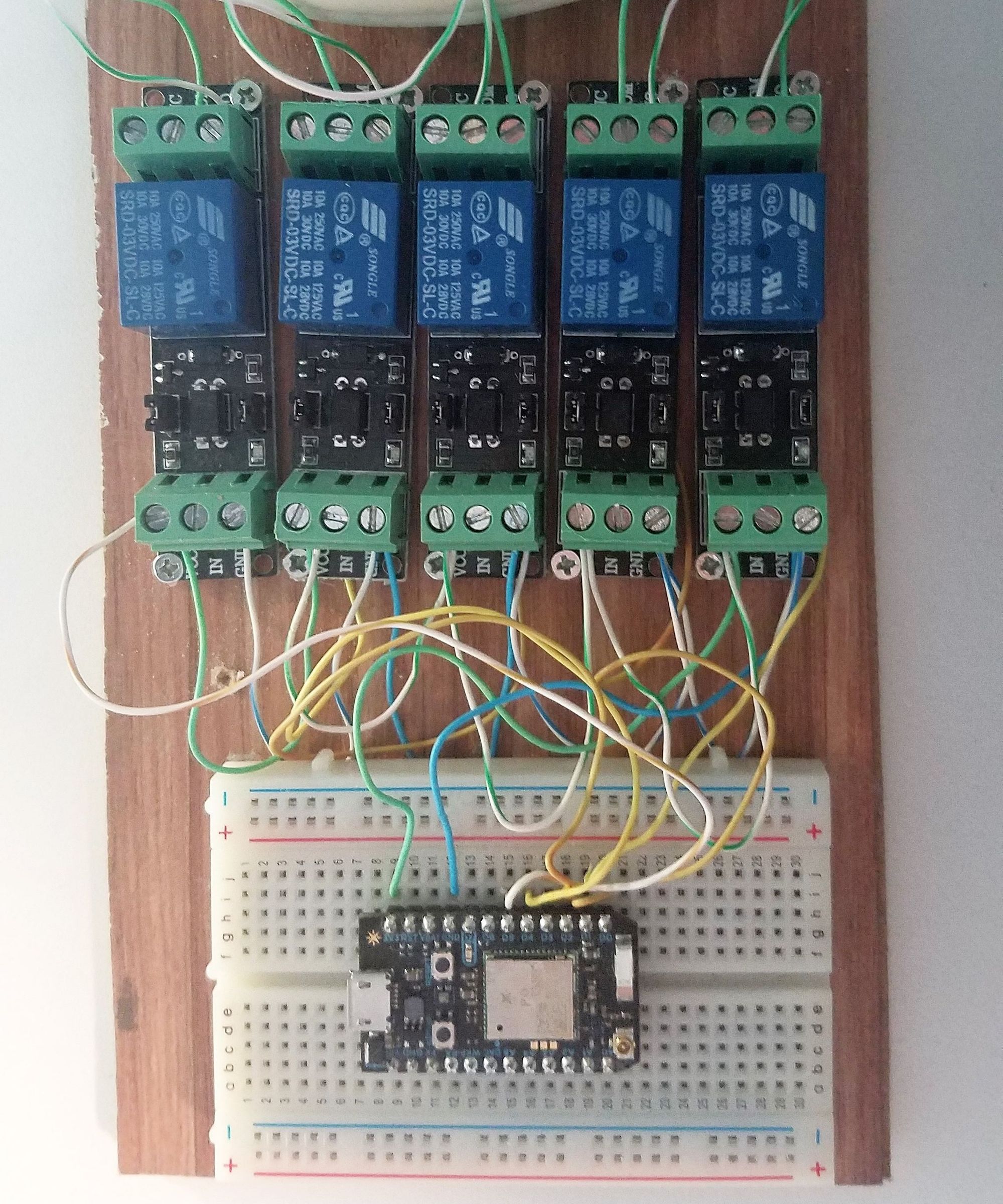 Google Home Ceiling Fan Control With Particle Photon
