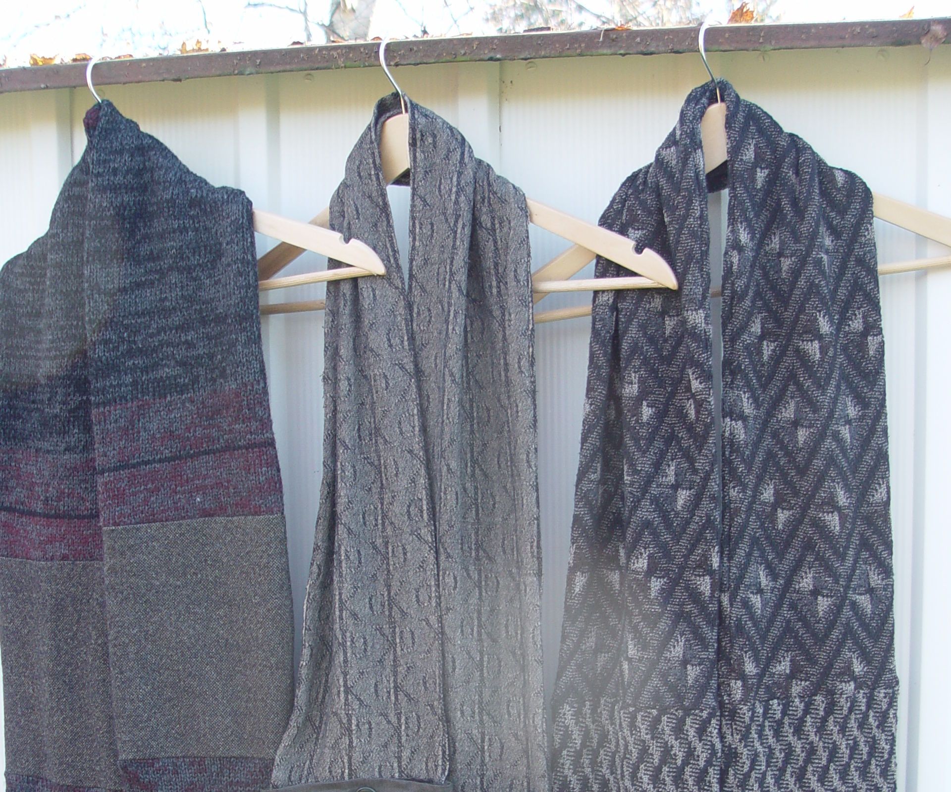 Upcycled Sweater Scarf With Pockets