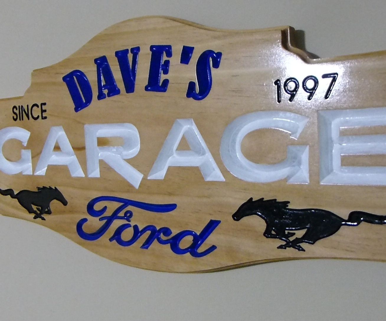 Personalized Garage Sign