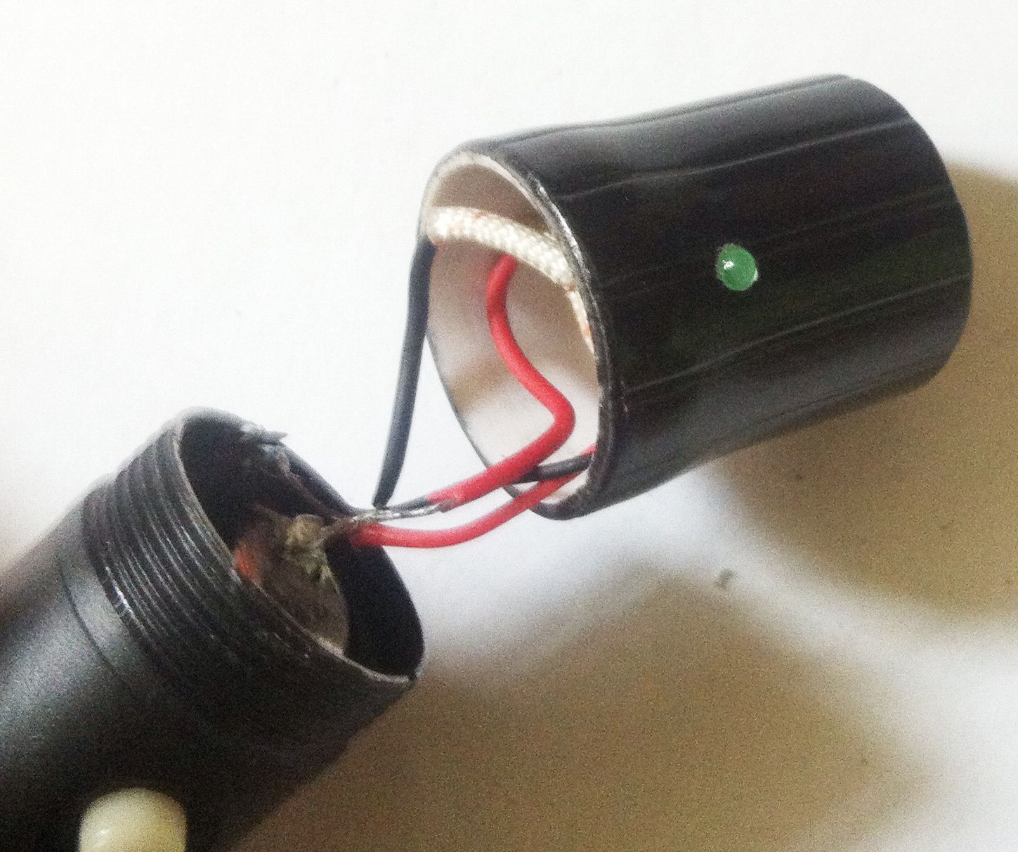 Flashlight "Converted Into Powerbank"