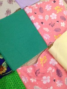 Sew Squares Into Rows