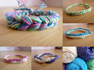 Crochet 2025 cord bracelet