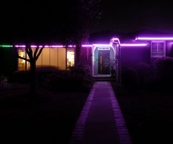 Permanent Digital LED House Holiday Lighting