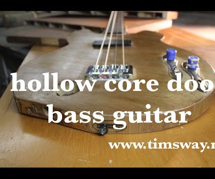 Make a Guitar From a Hollow Core Door