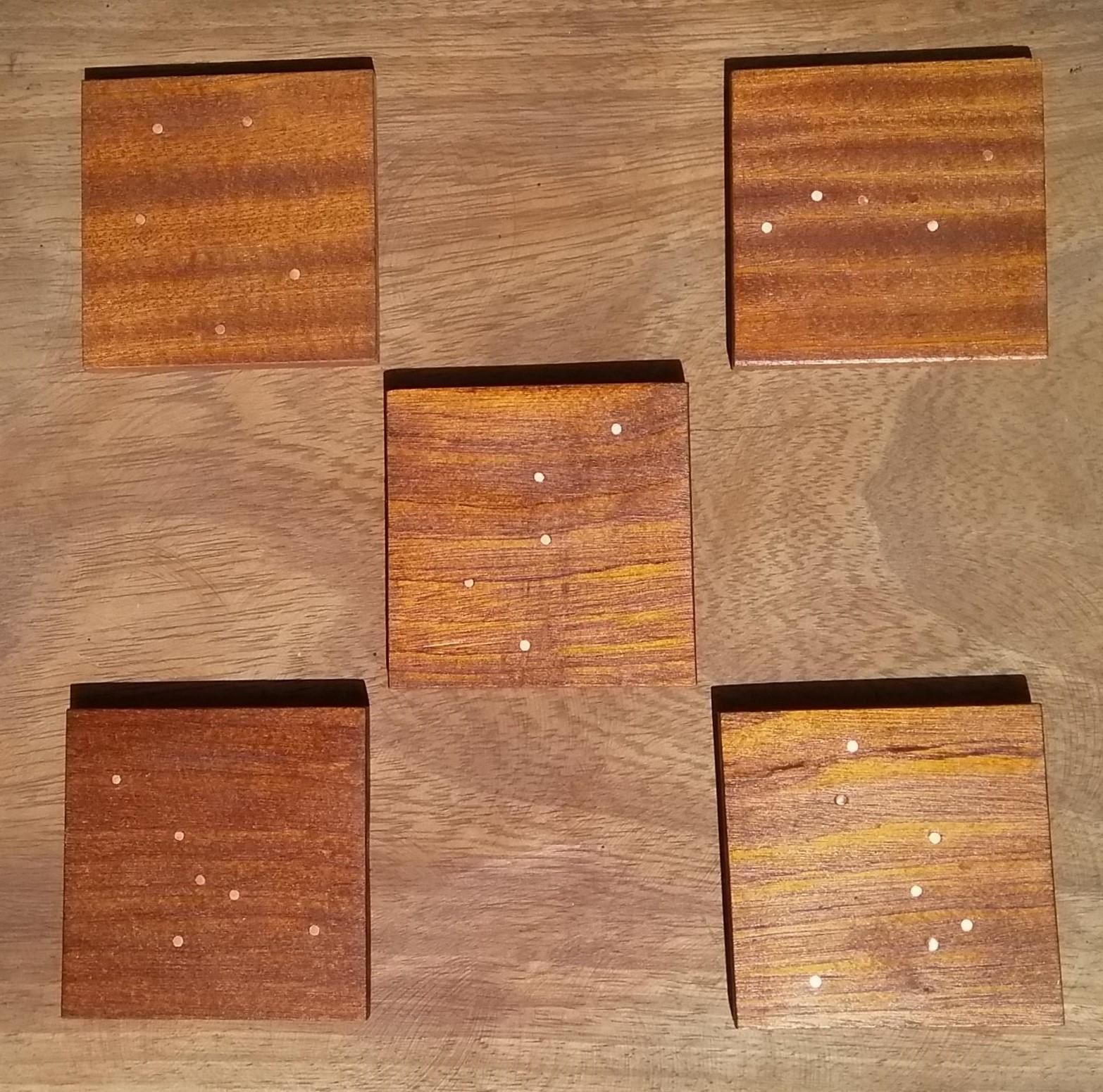 Constellation Coasters With Copper Inlay : 8 Steps (with Pictures ...