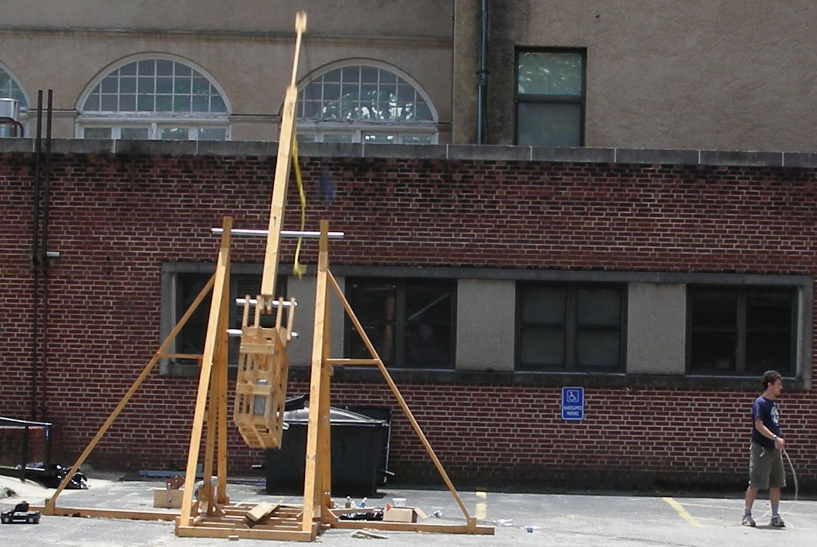 Trebuchet of the large variety (a work in progress), 4.28.07 update