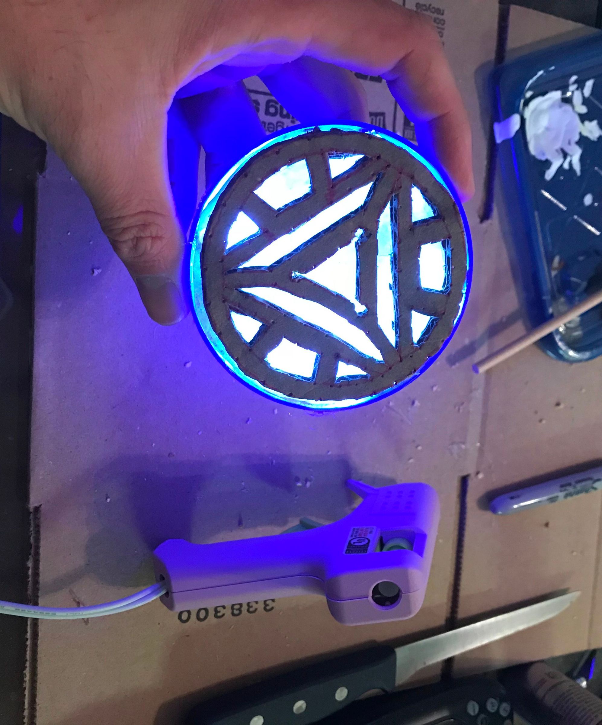Iron Man Arc Reactor Super Cheap and Easy