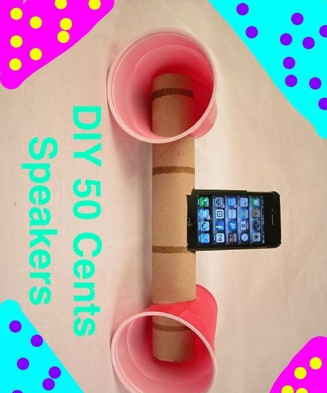 DIY 50 Cents Speakers (NO ELECTRICITY!)