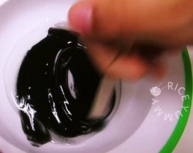 Step 2: Add Glue and Black Paint
