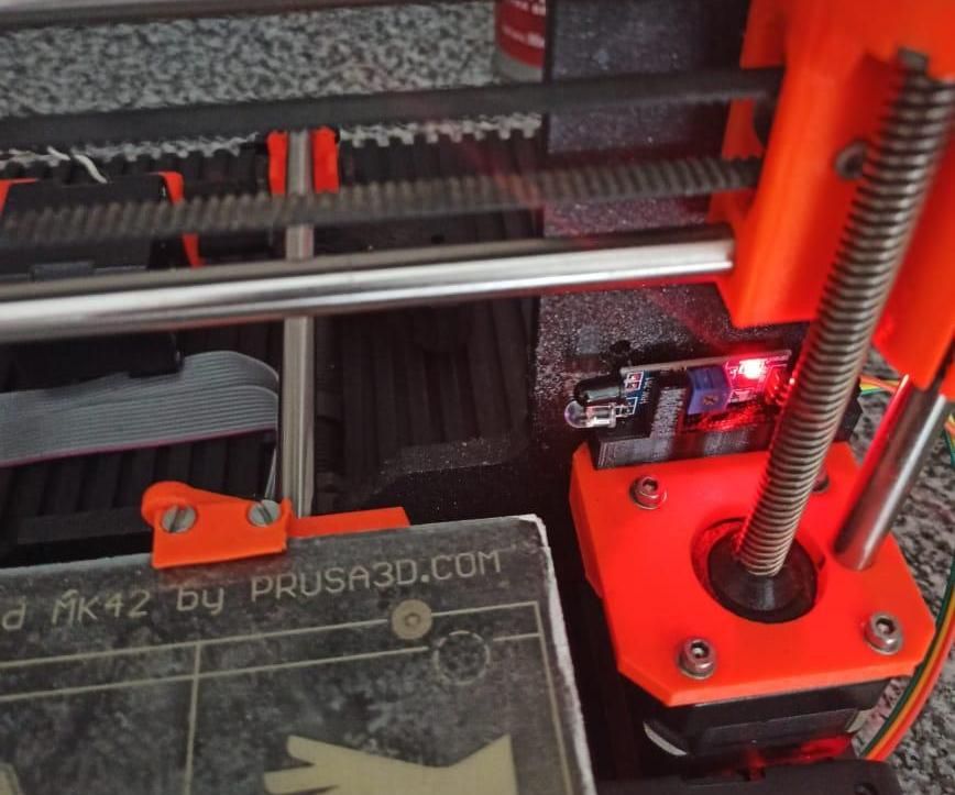 3D Printing Over Glass - Glass Validation With IR Sensor