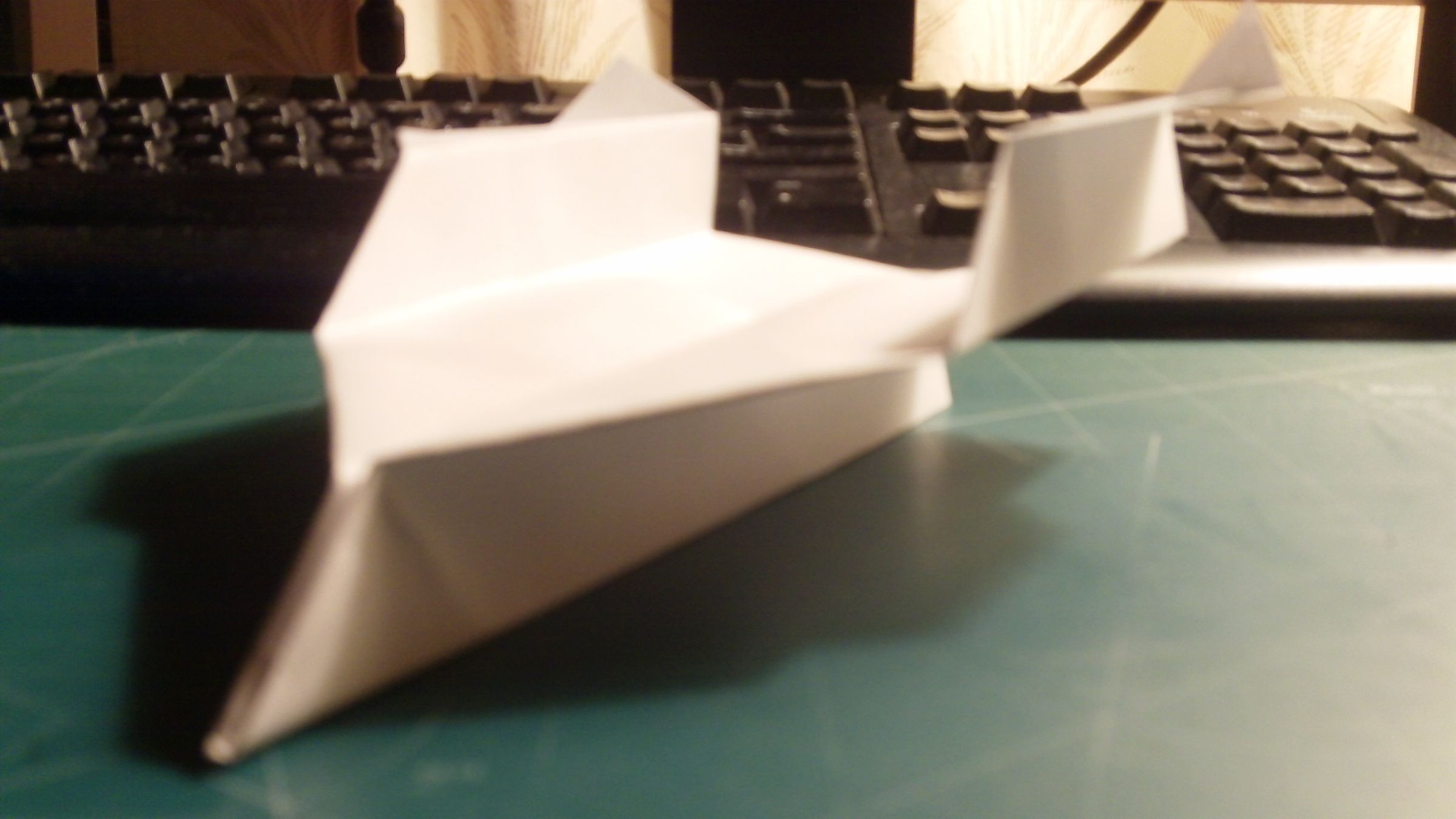 How to Make the SkySpectre Paper Airplane