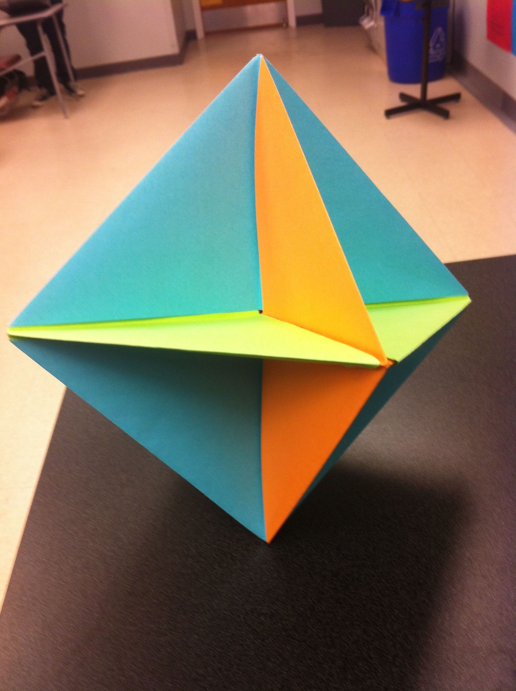 Intersecting Planes - Origami