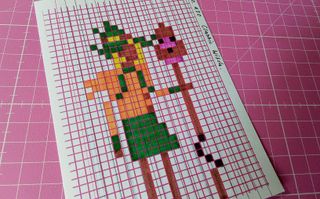 How To Draw Pixel Art On Graph Paper