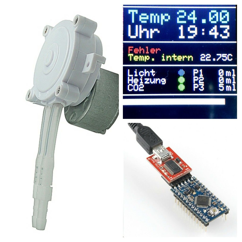 Aquarium Controller II - SlaveController for Fertilizer Pumps