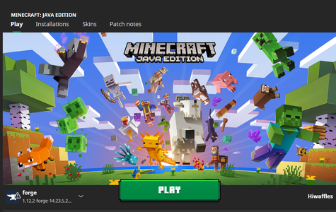 Launch Minecraft to Open Mod Folder