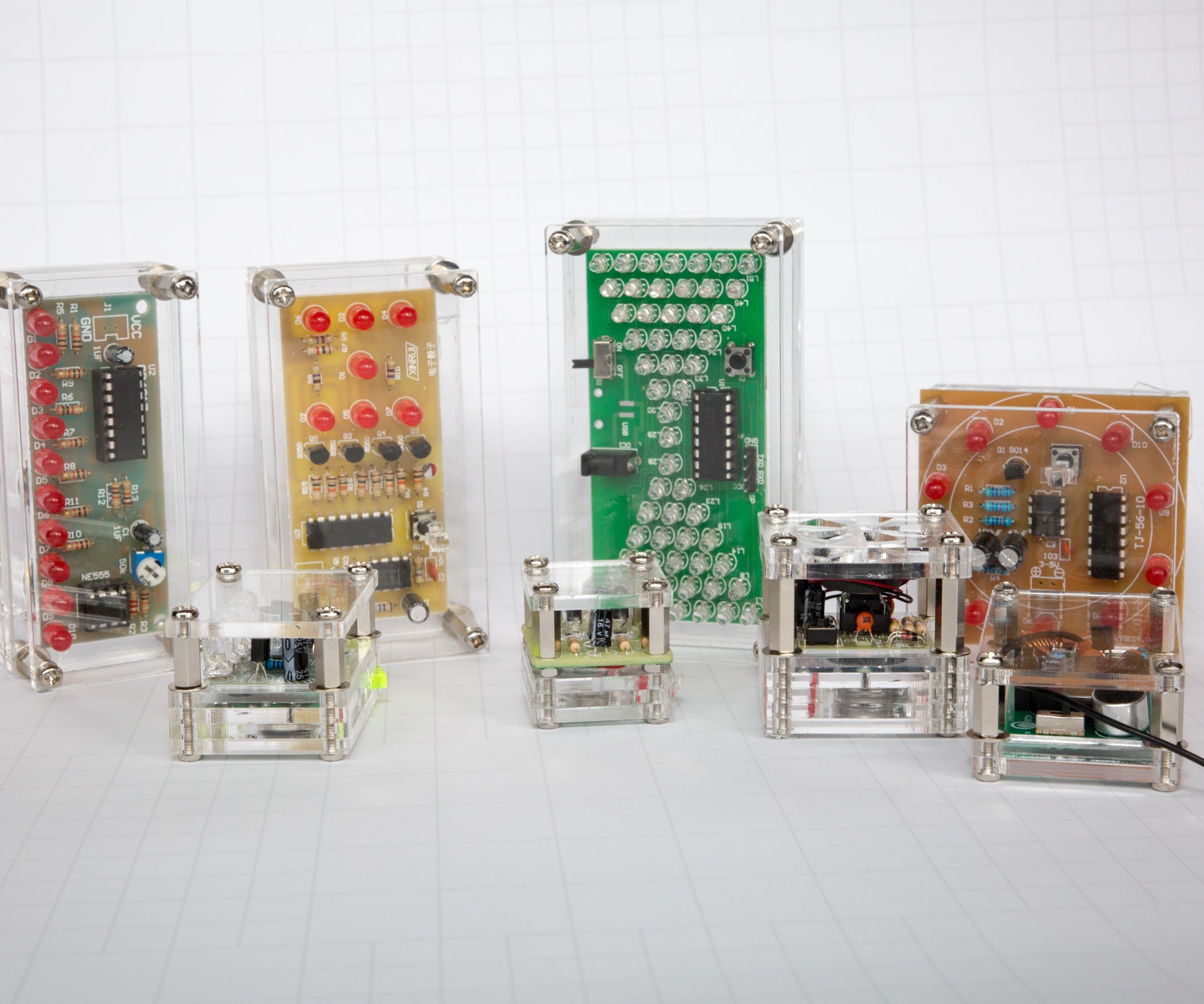 Battery Cases for Electronic Kits.