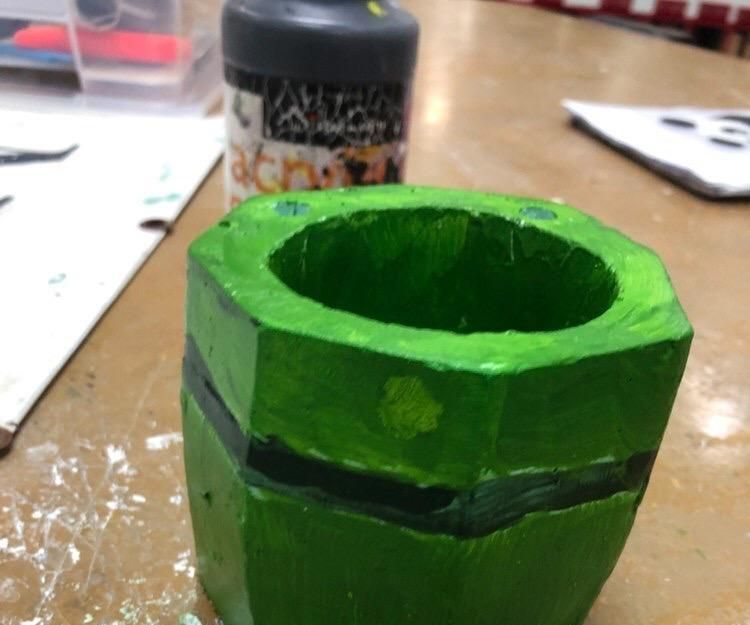 How to Make a Mario Pipe Stationary Holder