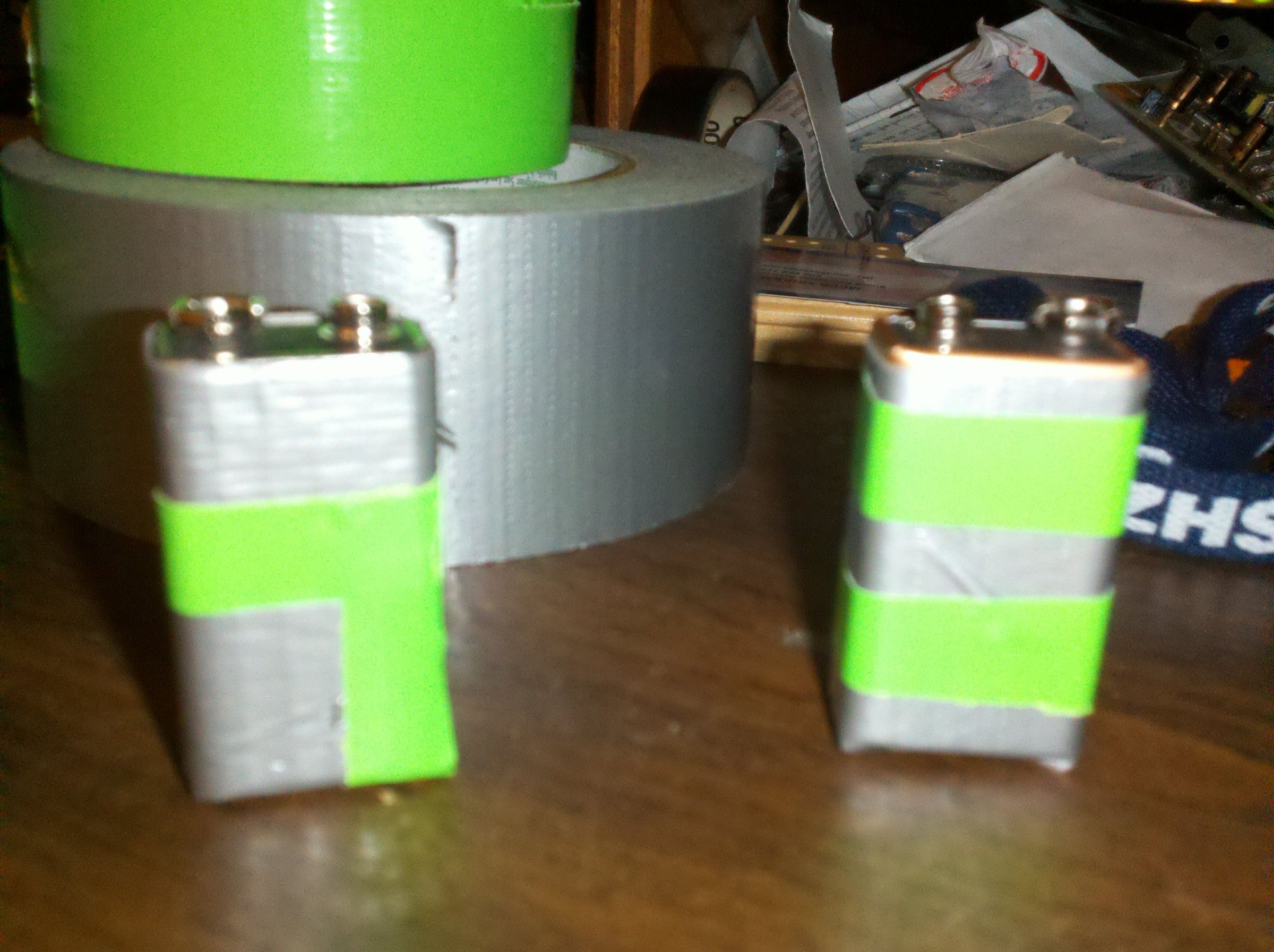 Improve 9v Batteries With Duct Tape! 5 Steps Instructables