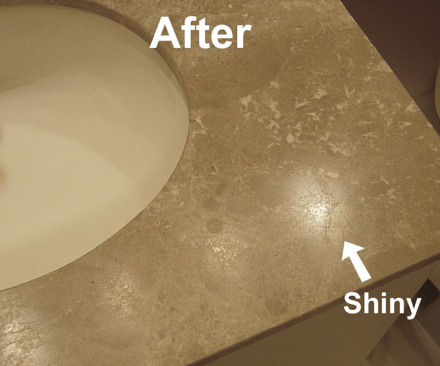 How to Polish a Damaged Marble Countertop 6 Steps Instructables