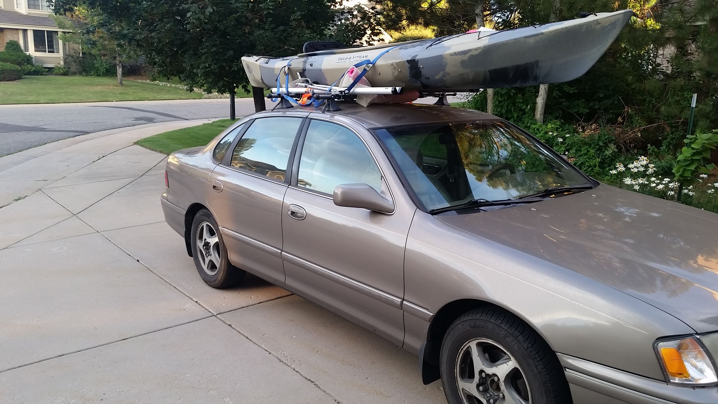 Emergency Kayak Rack