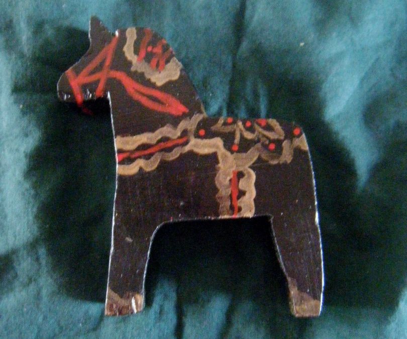 Traditional Swedish Dala Horses