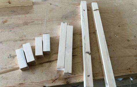 Assemble Back and Sides of Towel Rack.