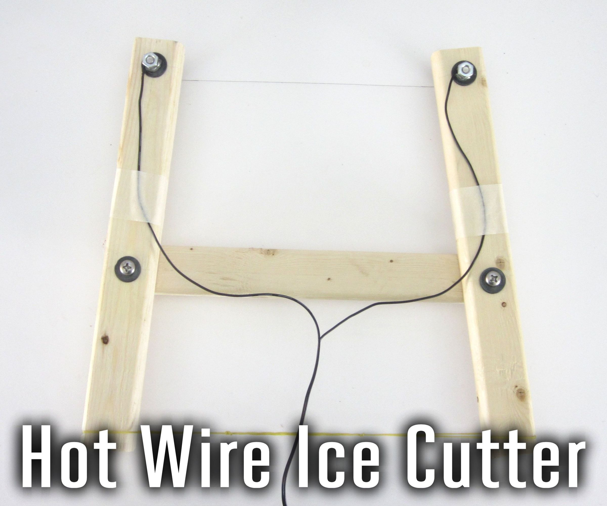 Hot Wire Ice Cutter