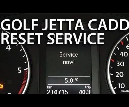 How to Reset Service Reminder in Jetta MK6/MK7, Passat B7, and Other