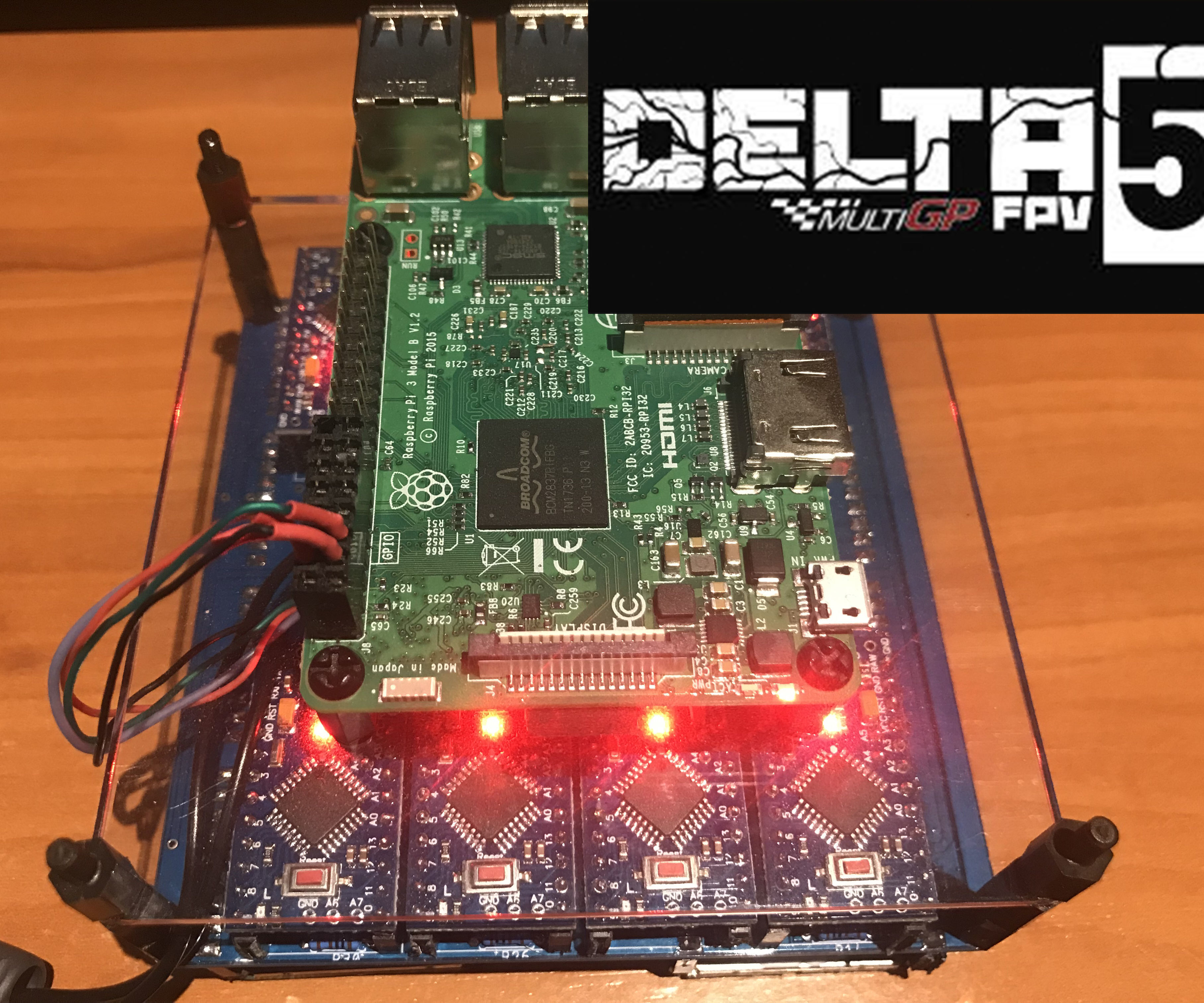 PCB For Delta5 Race Timer