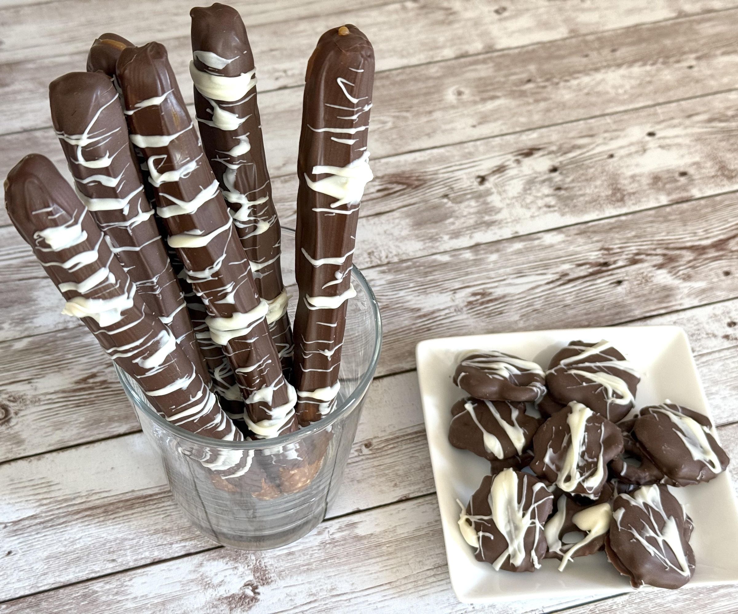 Chocolate Covered Caramel Pretzels