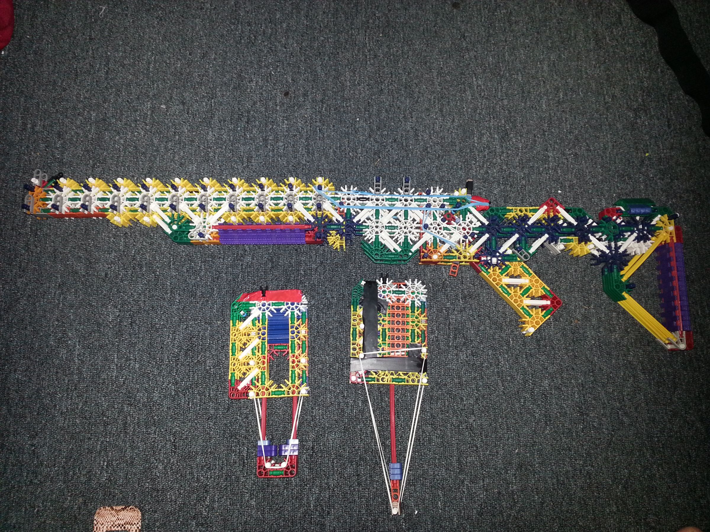 T.D.M.R (the Dual Mag Rifle) + Sneak Peak Shotgun?!