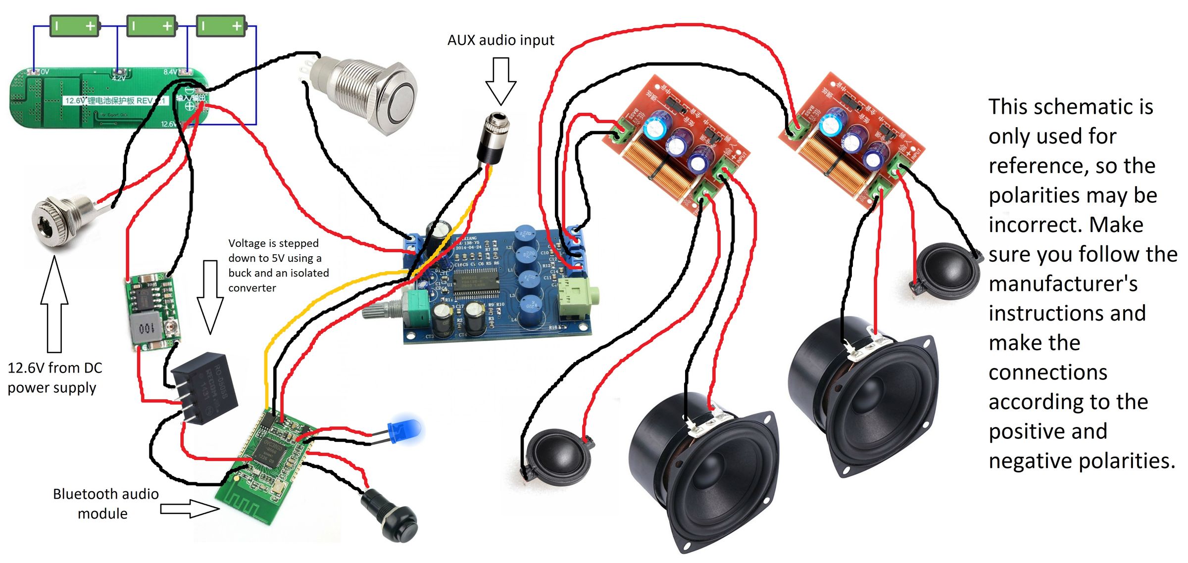 Portable Bluetooth Speaker Carbon Black 5 Steps (with Pictures