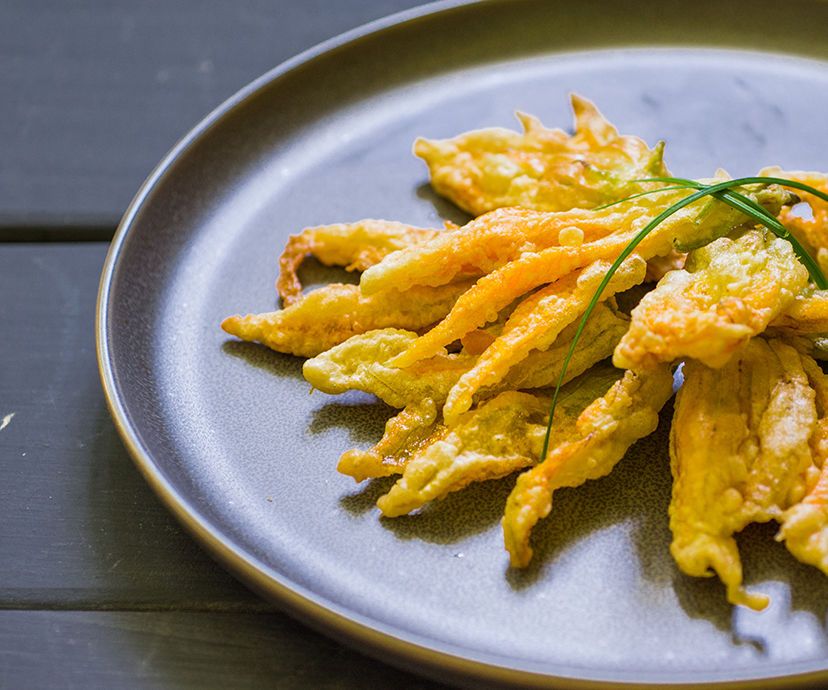 How to Fry Squash Blossoms