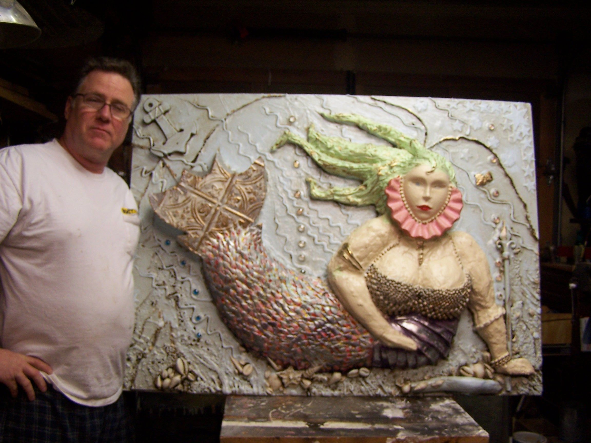 Mermaid Wall Hanging Instructables