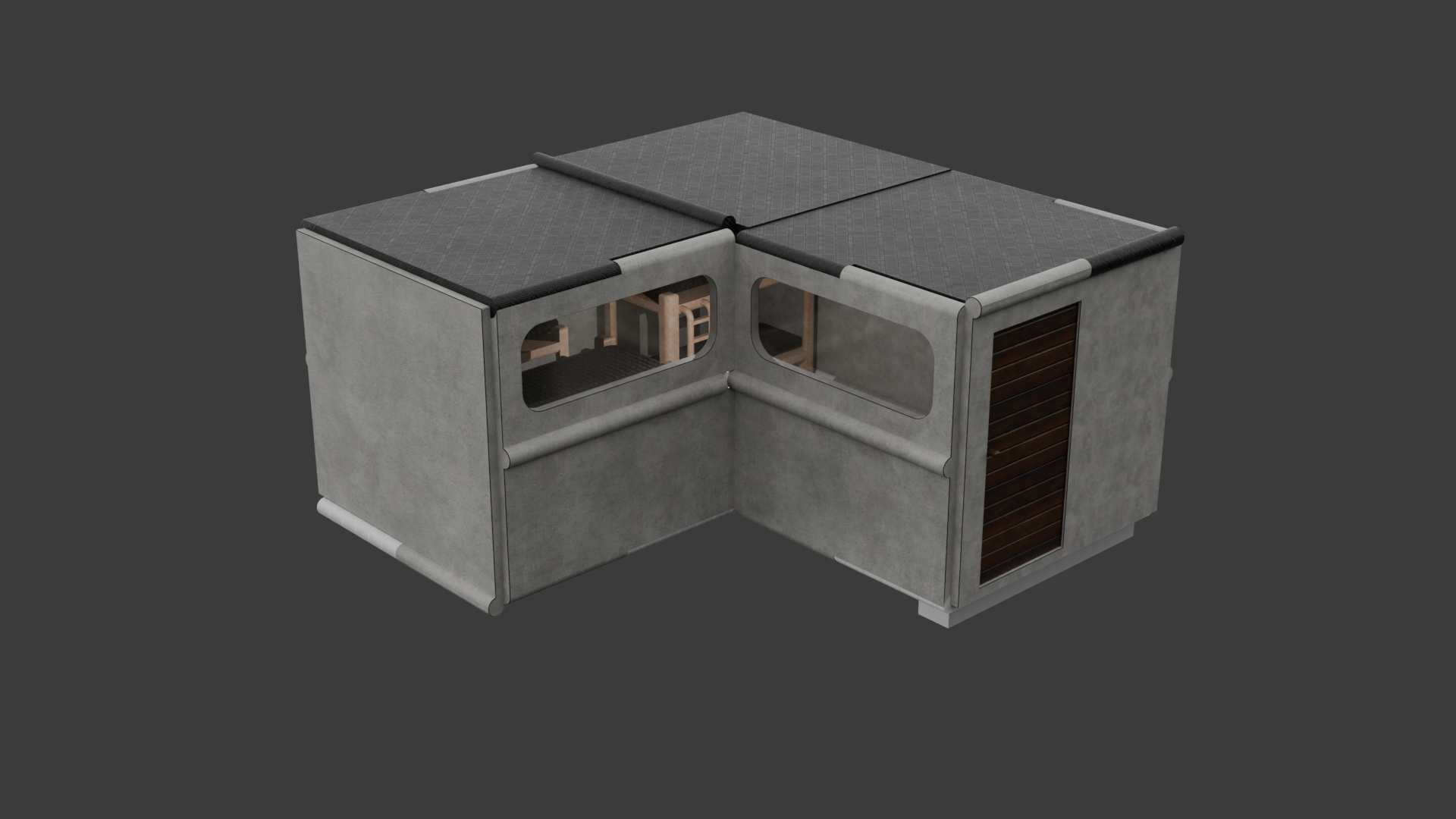 Folding Refugee Shelter