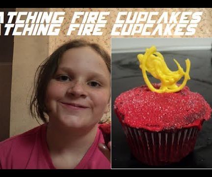Catching Fire Cupcakes