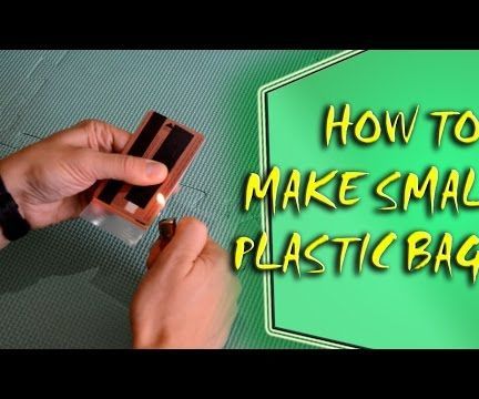 Make Smaller Storage Plastic Bags 
